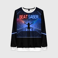 Женский свитшот Beat Saber