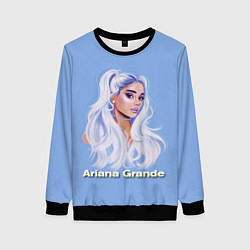 Свитшот женский Ariana Grande Ариана Гранде, цвет: 3D-черный