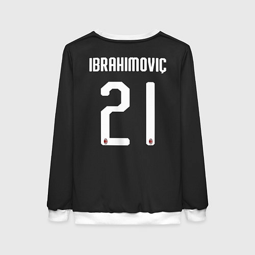 Женский свитшот Ibrahimovic third 19-20 / 3D-Белый – фото 2