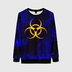Свитшот женский BIOHAZARD, цвет: 3D-черный