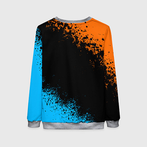 Женский свитшот PORTAL / 3D-Меланж – фото 2