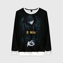 Свитшот женский EMINEM, цвет: 3D-белый