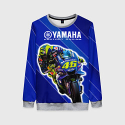 Свитшот женский Valentino Rossi, цвет: 3D-меланж