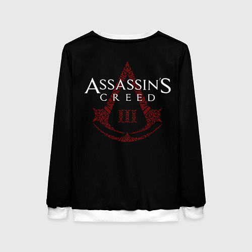 Женский свитшот Assassin’s Creed / 3D-Белый – фото 2