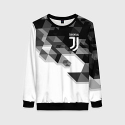 Свитшот женский JUVENTUS, цвет: 3D-черный