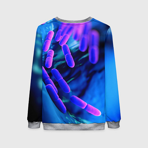 Женский свитшот PLAGUE INC / 3D-Меланж – фото 2