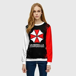 Свитшот женский UMBRELLA CORP, цвет: 3D-белый — фото 2