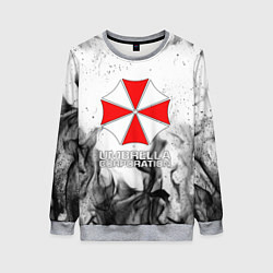Свитшот женский UMBRELLA CORP, цвет: 3D-меланж