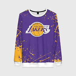 Свитшот женский LA LAKERS, цвет: 3D-белый