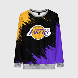 Свитшот женский LA LAKERS, цвет: 3D-меланж
