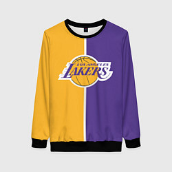 Свитшот женский LA LAKERS, цвет: 3D-черный