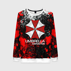 Свитшот женский UMBRELLA CORP, цвет: 3D-белый