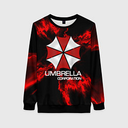 Свитшот женский UMBRELLA CORP, цвет: 3D-черный