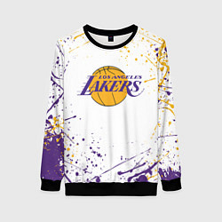 Свитшот женский LA LAKERS, цвет: 3D-черный