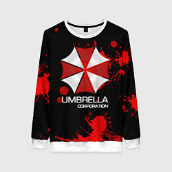 Свитшот женский UMBRELLA CORP, цвет: 3D-белый