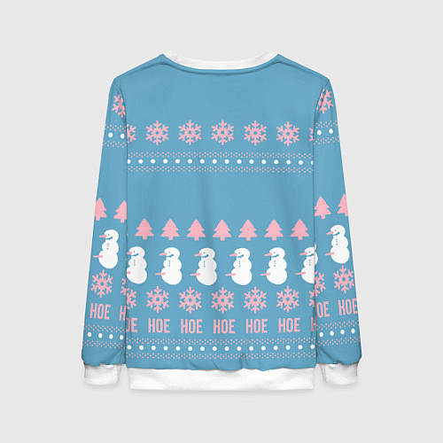 Женский свитшот Pornhub - christmas sweater / 3D-Белый – фото 2