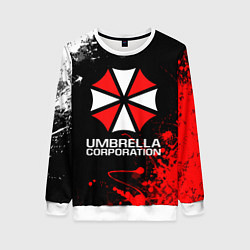 Свитшот женский UMBRELLA CORPORATION, цвет: 3D-белый