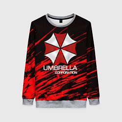 Свитшот женский UMBRELLA CORP, цвет: 3D-меланж