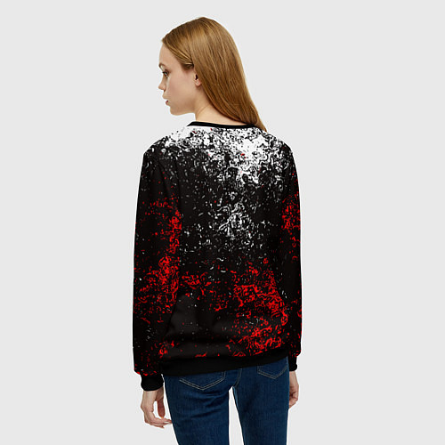Женский свитшот APEX LEGENDS / 3D-Черный – фото 4