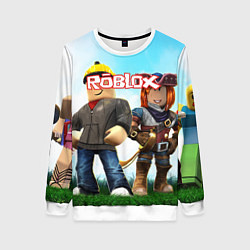 Свитшот женский ROBLOX, цвет: 3D-белый