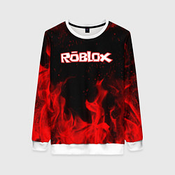 Свитшот женский ROBLOX, цвет: 3D-белый