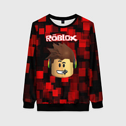Свитшот женский ROBLOX, цвет: 3D-черный