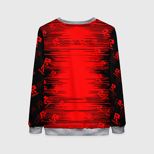 Женский свитшот Roblox / 3D-Меланж – фото 2