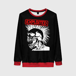 Свитшот женский The Exploited, цвет: 3D-красный