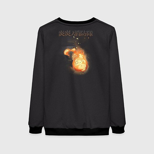 Женский свитшот Fire Force ??8 / 3D-Черный – фото 2