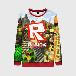 Свитшот женский ROBLOX, цвет: 3D-красный