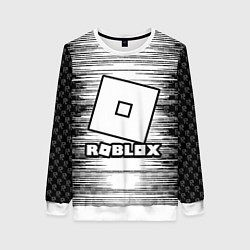 Свитшот женский Roblox, цвет: 3D-белый