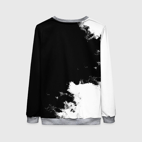 Женский свитшот Войска связи / 3D-Меланж – фото 2