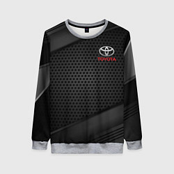 Свитшот женский TOYOTA, цвет: 3D-меланж