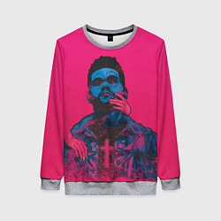 Свитшот женский The Weekend, цвет: 3D-меланж