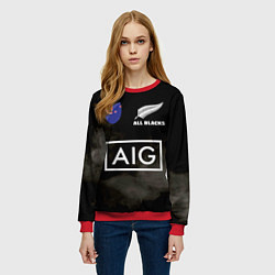 Свитшот женский ALL BLACKS, цвет: 3D-красный — фото 2