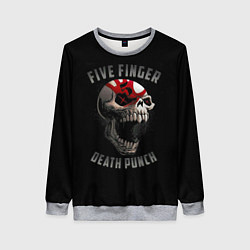 Свитшот женский Five Finger Death Punch, цвет: 3D-меланж