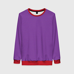 Женский свитшот Фиолетовая волна