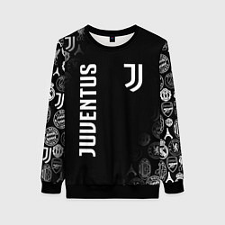 Свитшот женский JUVENTUS, цвет: 3D-черный