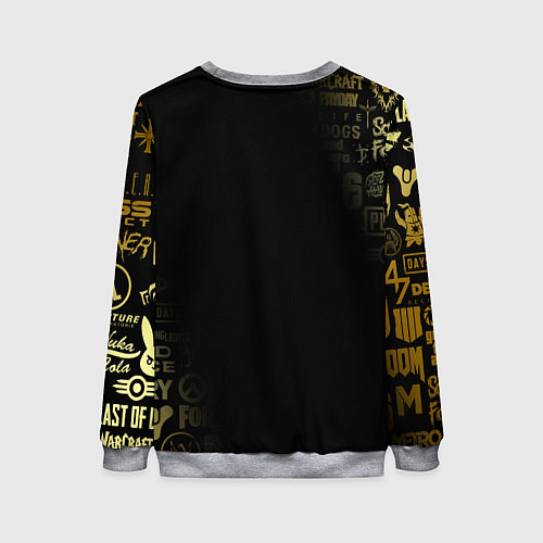 Женский свитшот FORTNITE / 3D-Меланж – фото 2