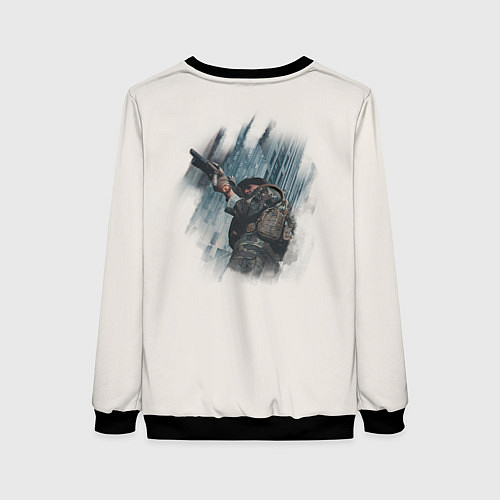 Женский свитшот The Division 2 Military / 3D-Черный – фото 2