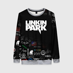Свитшот женский LINKIN PARK, цвет: 3D-меланж