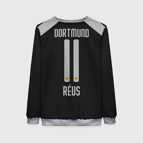 Женский свитшот Reus away 19-20 / 3D-Меланж – фото 2