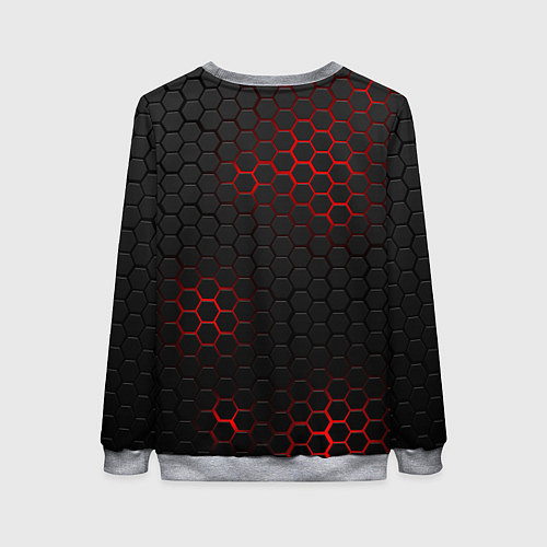 Женский свитшот AUDI / 3D-Меланж – фото 2