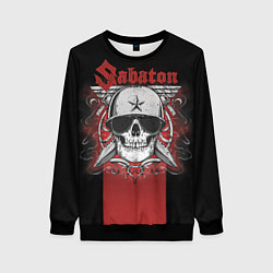 Женский свитшот Sabaton Army Skull