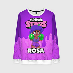 Женский свитшот BRAWL STARS ROSA