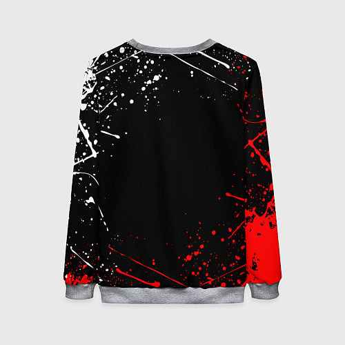 Женский свитшот FORTNITE IKONIK / 3D-Меланж – фото 2