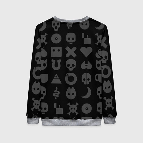 Женский свитшот LOVE DEATH ROBOTS LDR / 3D-Меланж – фото 2