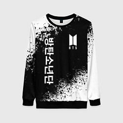 Свитшот женский BTS, цвет: 3D-черный