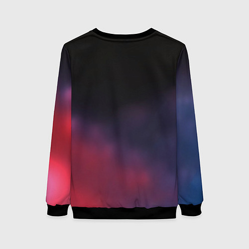 Женский свитшот SONIC / 3D-Черный – фото 2