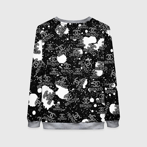 Женский свитшот Benzo Gang - Big Baby Tape / 3D-Меланж – фото 2